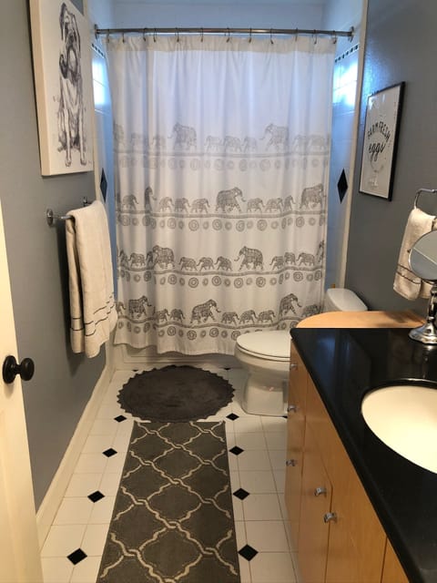 Full bath and shower