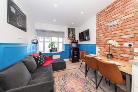 Open plan living, dining and kitchen. Proper space to unwind after a long shift or settle into your new city.