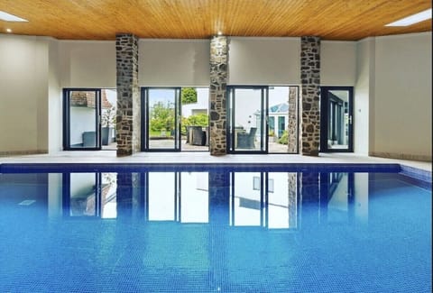 Indoor pool, a heated pool