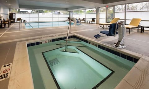 Indoor pool, a heated pool