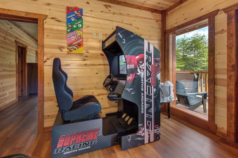 Arcade style racing game.