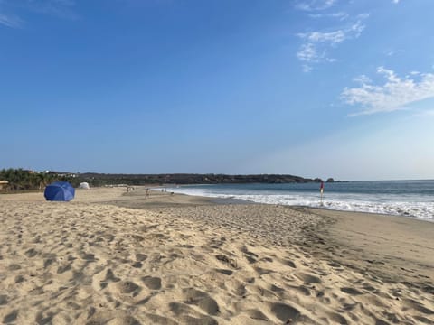 Beach nearby, beach towels