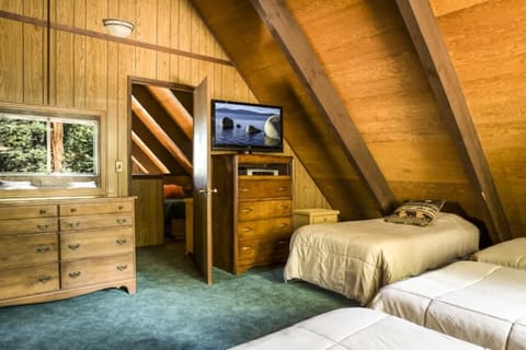 Upstairs Bedroom with Four Twins