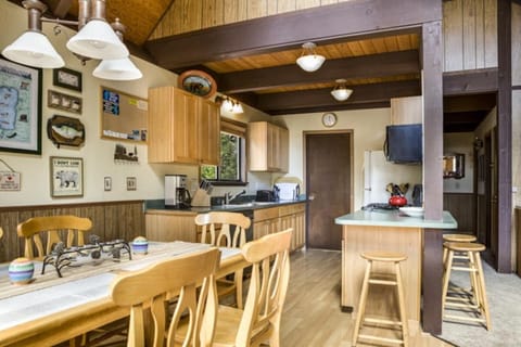 Dining Room Table and Kitchen