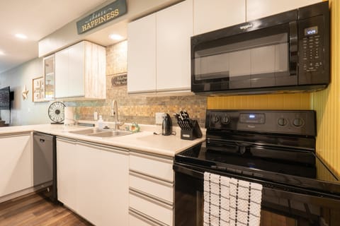 Dishwasher, Stove, and Microwave