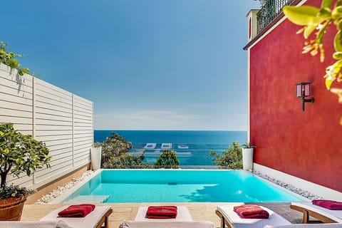 Indoor pool, a heated pool