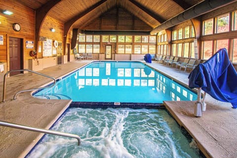 Indoor pool, outdoor pool