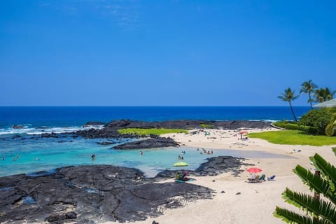 Sun loungers, beach towels