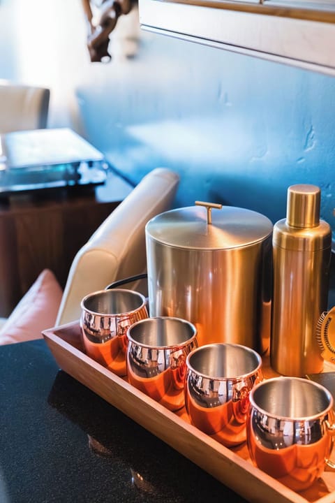 Perfect Mule:
Shake up the perfect Moscow Mule to enjoy on the patio.