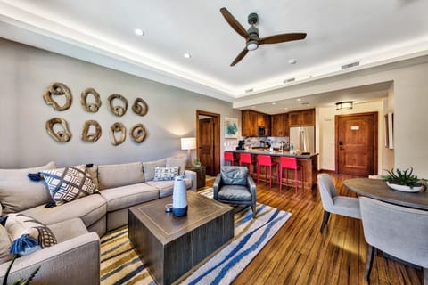 The spacious living area will have the whole family together