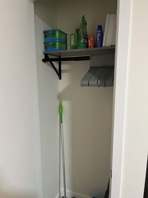 Hall closet