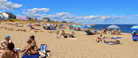 Sun loungers, beach towels