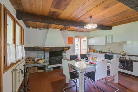 Kitchen and dining area