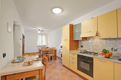 Kitchen and dining area