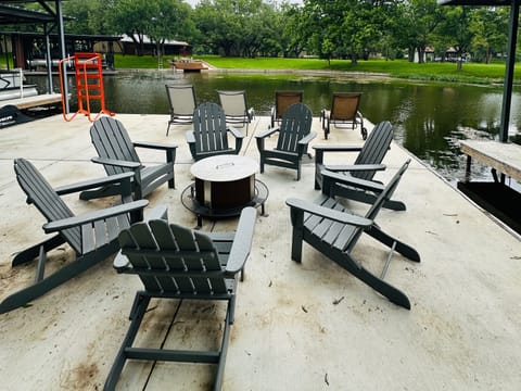 Gather around the premium Breeo firepit for cozy evenings under the stars