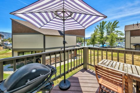 BBQ on the 2nd floor balcony and enjoy diners under the Tahoe Sky