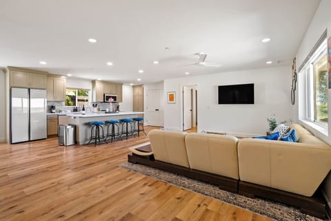 Beautiful, spacious open-concept living area at The Story, 1000 Kiler Canyon Road.