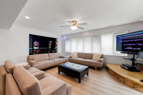 Poolside Entertainment Room