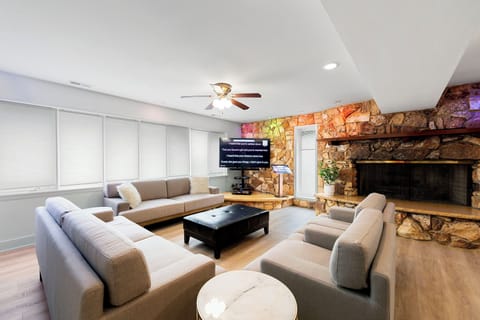 Poolside Entertainment Room