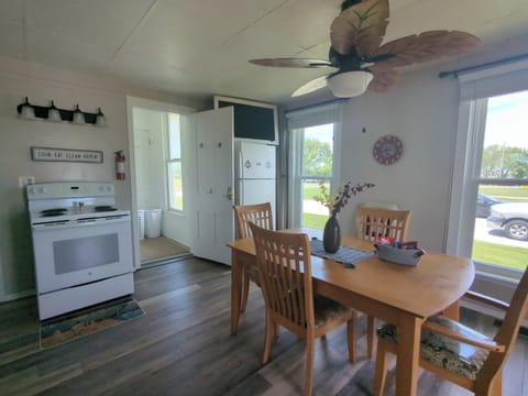Laundry room located off the kitchen.
