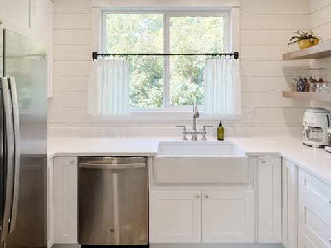 Light, bright kitchen to cook family favorite meals. 
