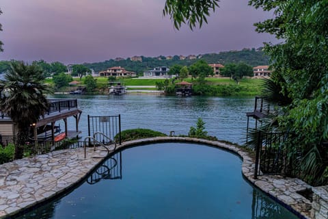 Outdoor Pool View - Walker Luxury Vacation Rentals
