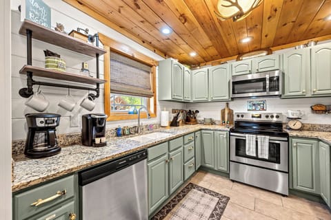 Duck Duck Moose's fully-equipped kitchen