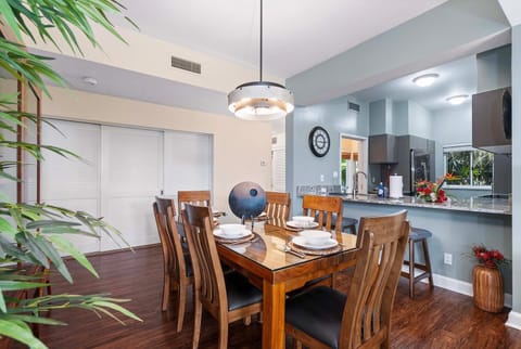 Indoor dining table for 8