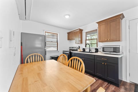 Where culinary creativity meets dining comfort – the kitchen and dining area is the heart of every home.