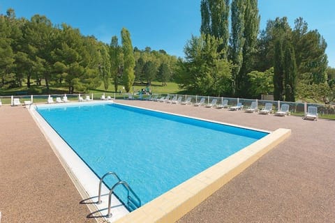 Dive into the lovely outdoor pool during the summer.