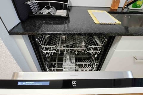 Apartment is equipped with a V-Zug dishwasher 