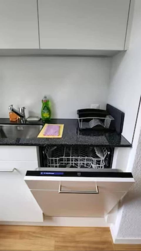 Kitchen is complete with a V-Zug dishwasher for your convenience.