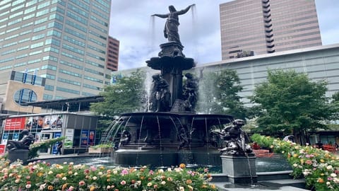 Fountain Square by day