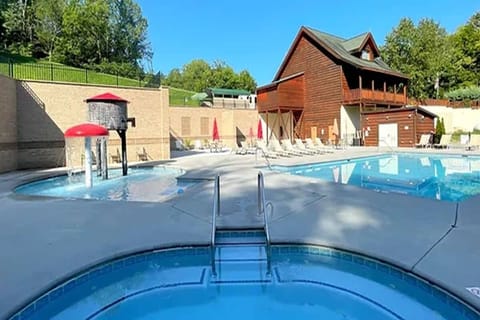 Indoor pool, a heated pool