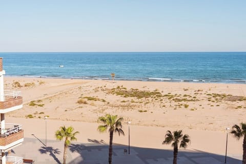 On the beach