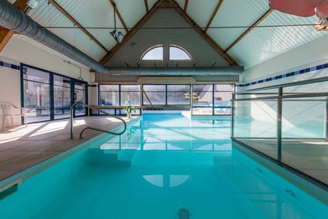 Indoor pool, a heated pool