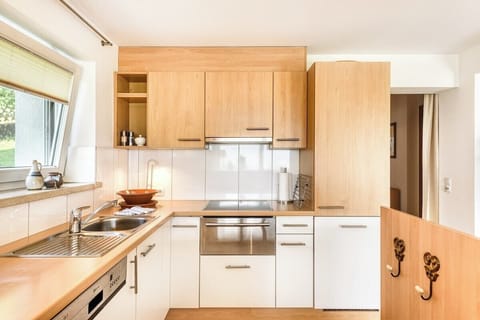 Kitchen in the Panoramavilla Bludenz.