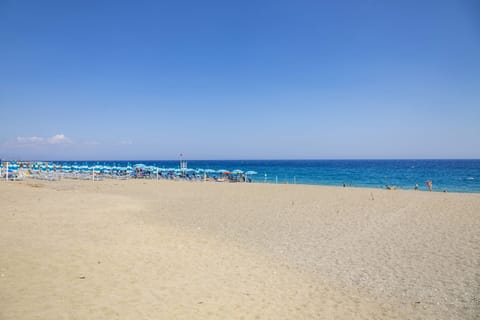 On the beach