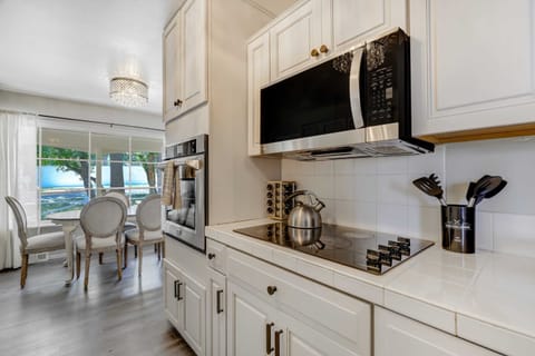 Sleek, modern kitchen stove