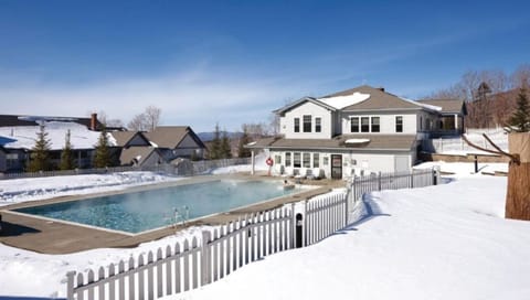 Indoor pool, a heated pool