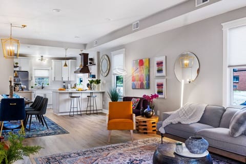 Bright, Open, and Artfully Styled – A seamless flow from living to dining to kitchen, designed for gathering and unwinding with ease.