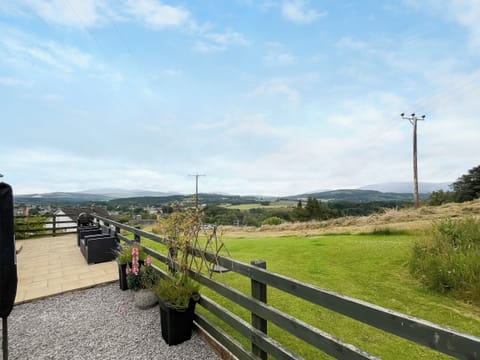 Terrace | Cairnsmore Cottage - Barrhill Farm Holidays, Newton Stewart