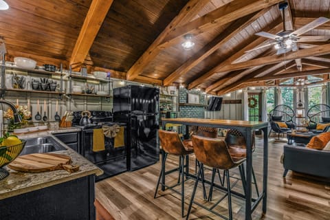 Indoors, Hardwood, Floor, Ceiling Fan, Flooring