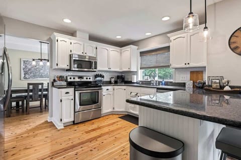 Fully stocked kitchen