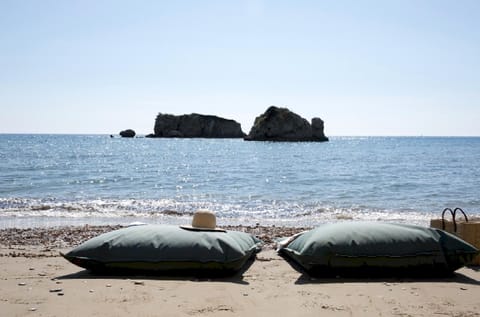 On the beach