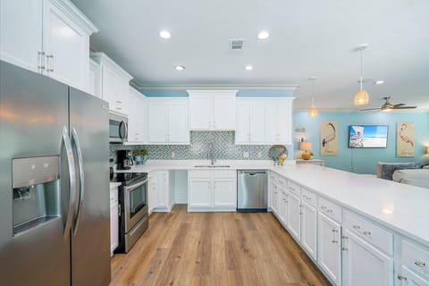 Tangled in Blue - Pet Friendly Vacation Rental Beach House with Private Pool, Elevator, and Fireplace in Crystal Beach, Florida - Five Star Properties Destin/30A