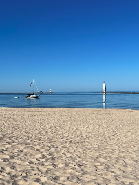 Sun loungers, beach towels