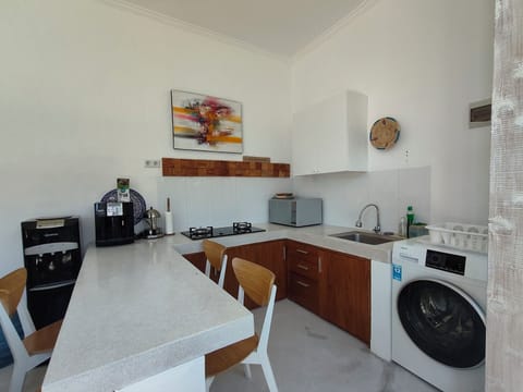Kitchen with utensil and cutlery