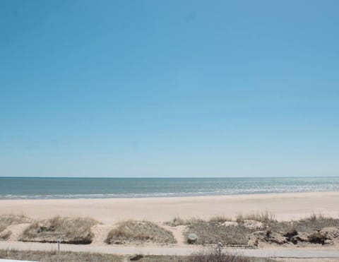 On the beach