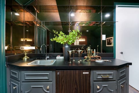 Indulge in luxury at our poker room's elegant bar area